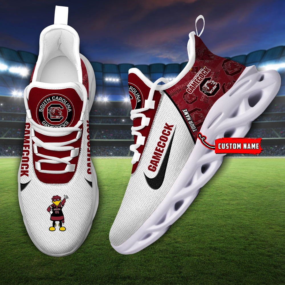 Ideafootwear South Carolina Gamecocks Max Soul Shoes Sneakers For Men And Women 1