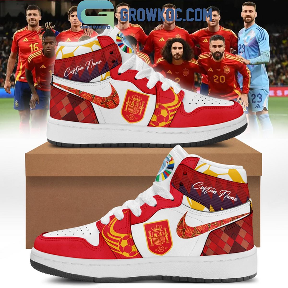 Ideafootwear Spain Team AJ1 High Sneakers Shoes For Men And Women 1