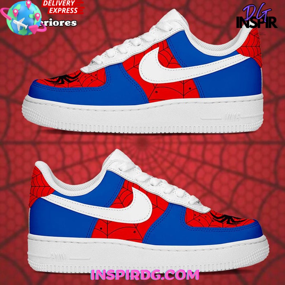Ideafootwear Spider-Man Air Low-Top Sneakers Shoes For Men And Women 2