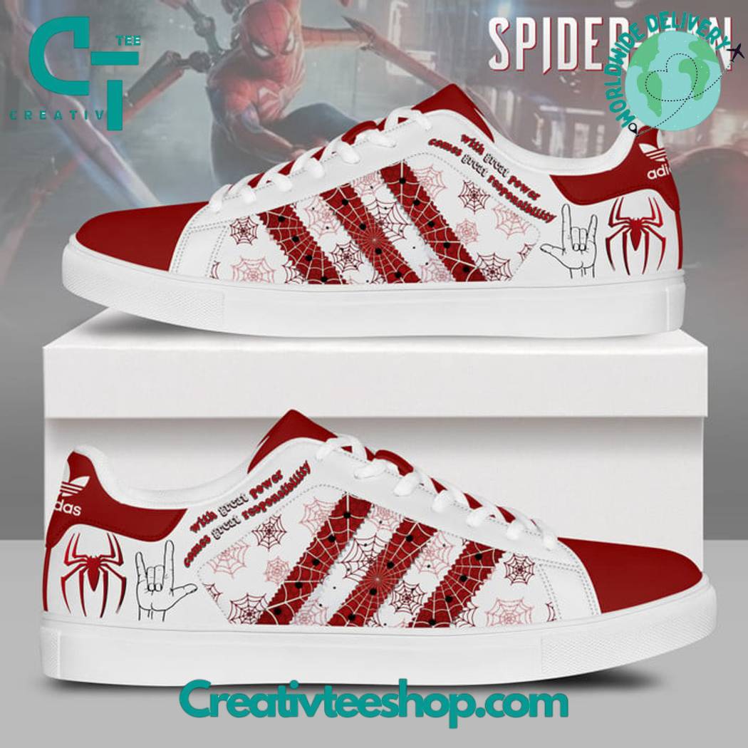 Ideafootwear Spider Man Skate Stan Shoes Sneakes For Men And Women 1