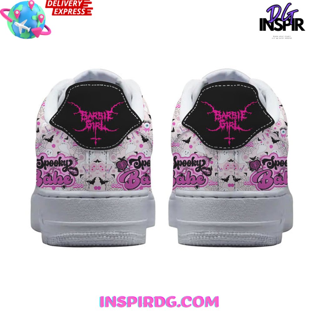 Ideafootwear Spooky Barbie Girl Air Low-Top Sneakers Shoes For Men And Women 1