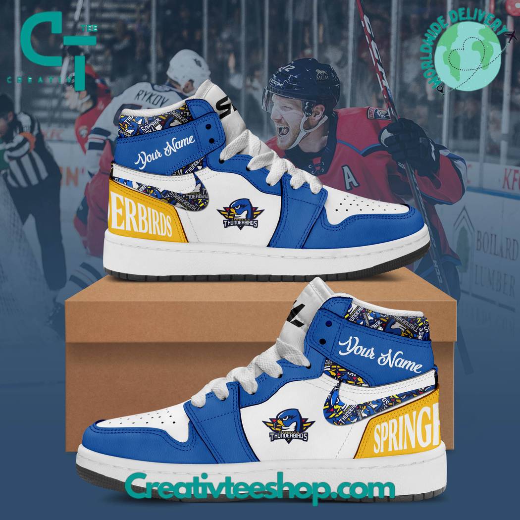 Ideafootwear Springfield Thunderbirds AJ1 High Sneakers Shoes For Men And Women 1
