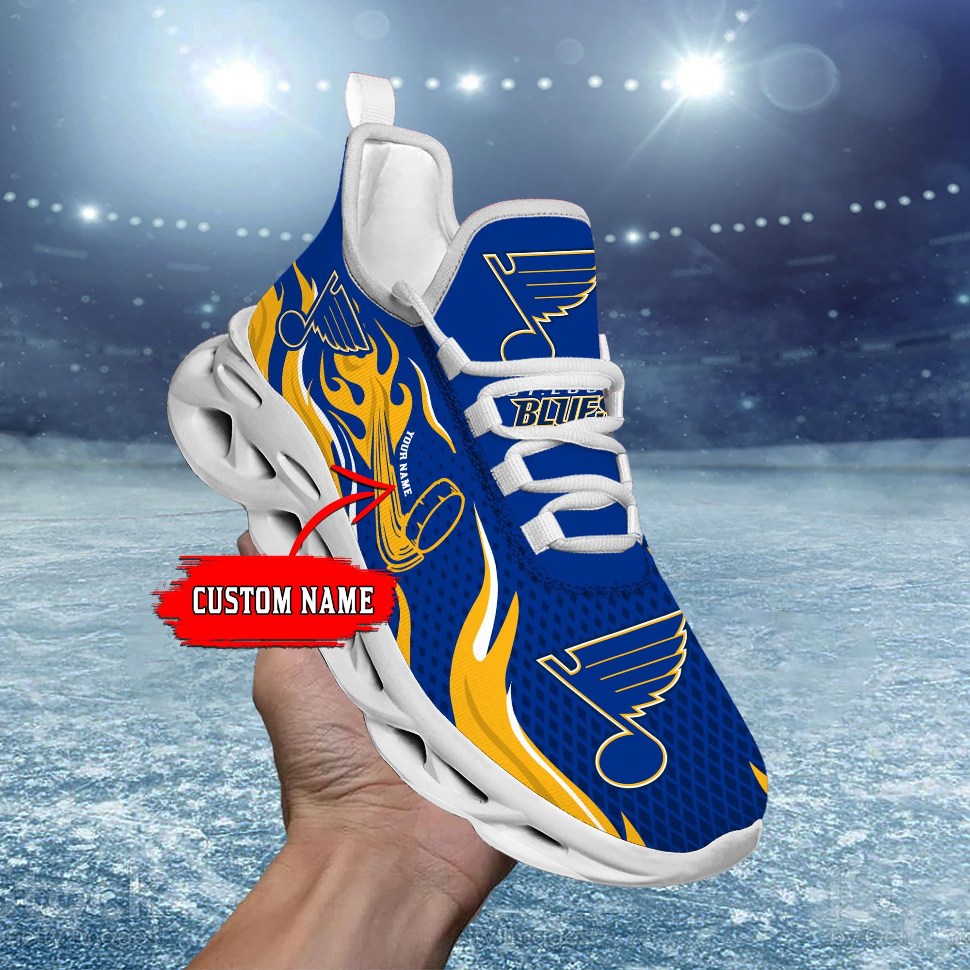 Ideafootwear St Louis Blues Max Soul Shoes Sneakers For Men And Women 3