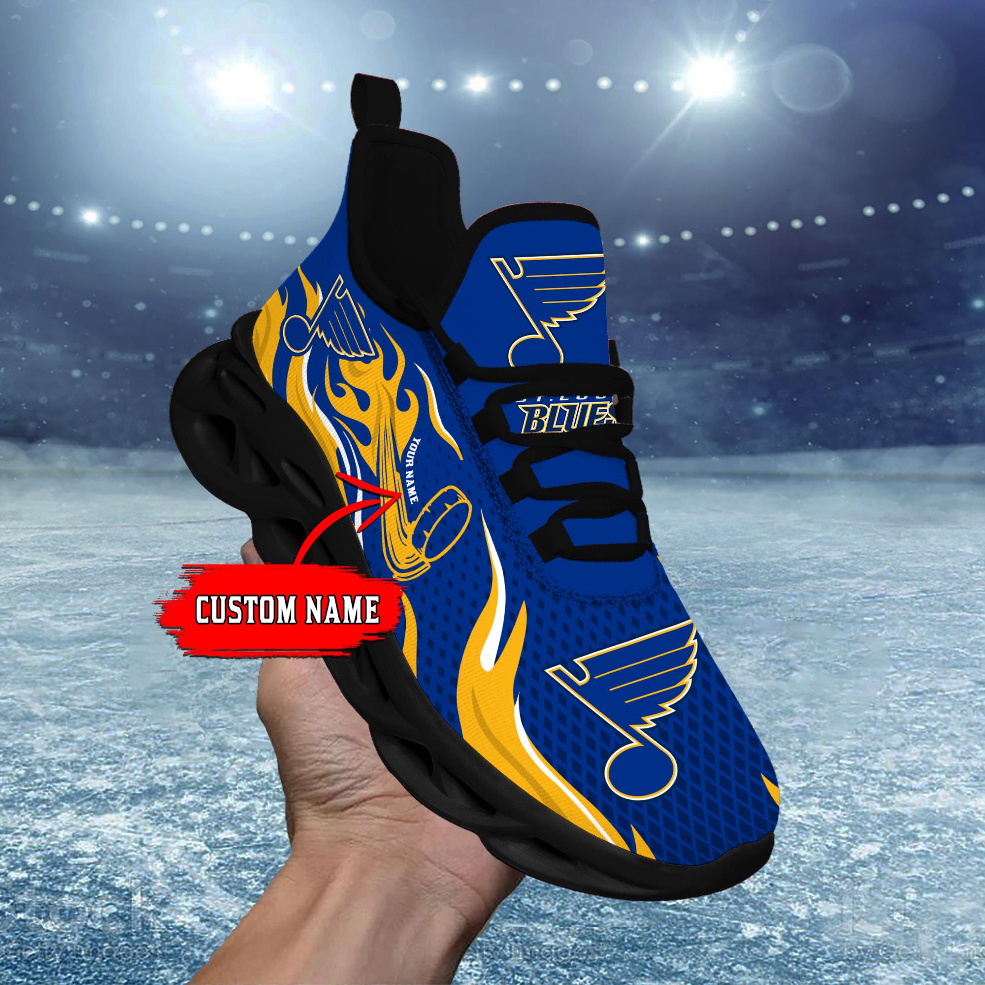 Ideafootwear St Louis Blues Max Soul Shoes Sneakers For Men And Women 3