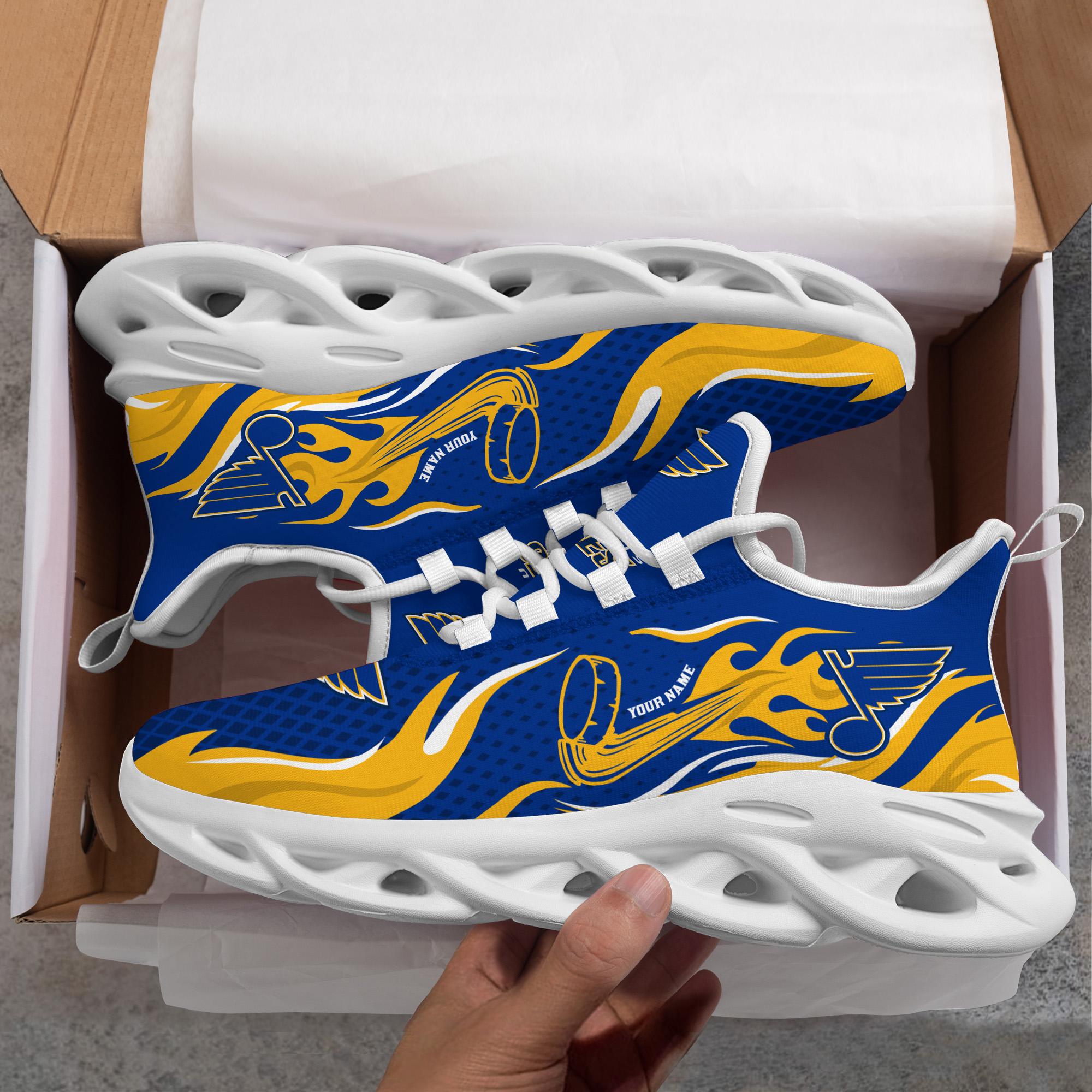 Ideafootwear St Louis Blues Max Soul Shoes Sneakers For Men And Women 3