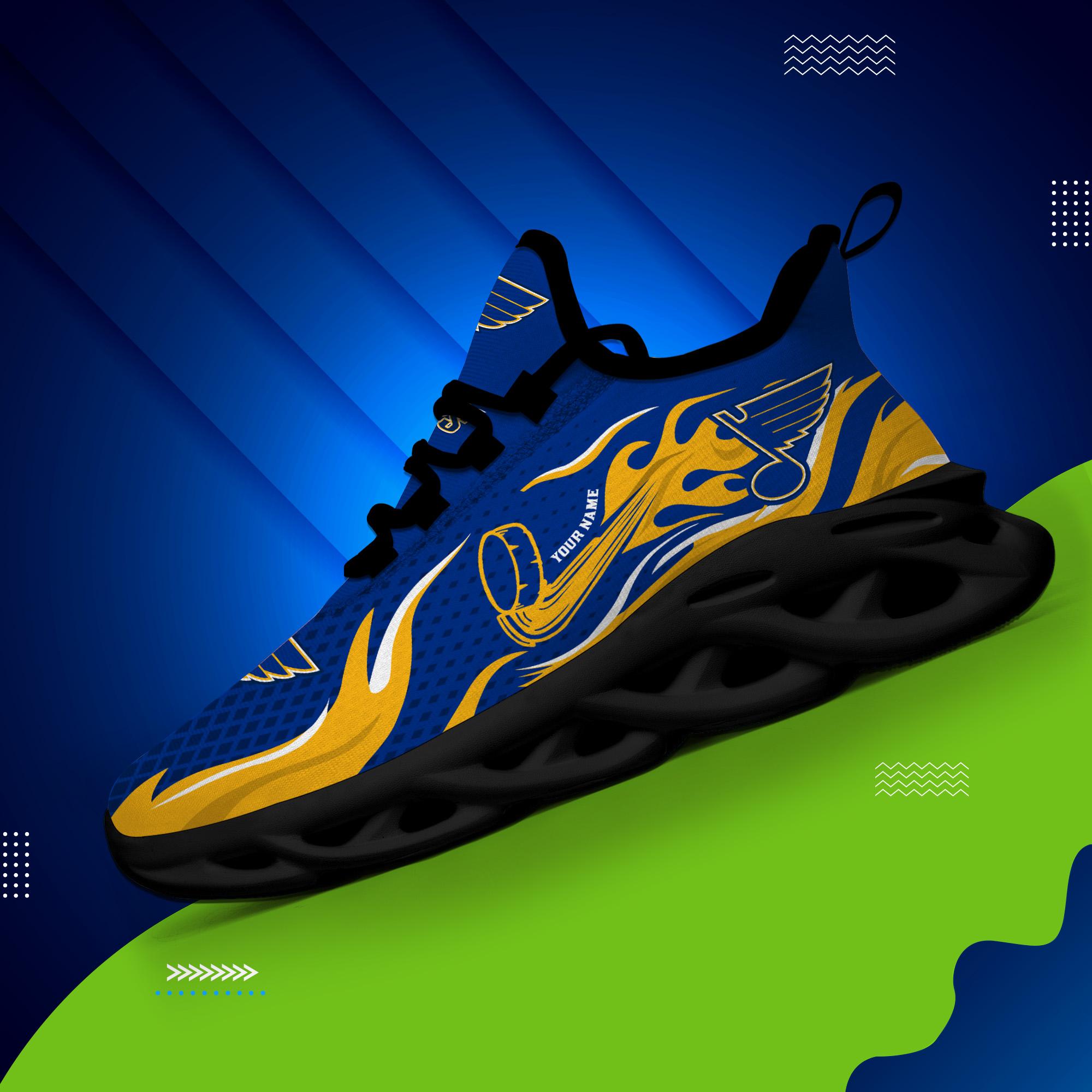 Ideafootwear St Louis Blues Max Soul Shoes Sneakers For Men And Women 3