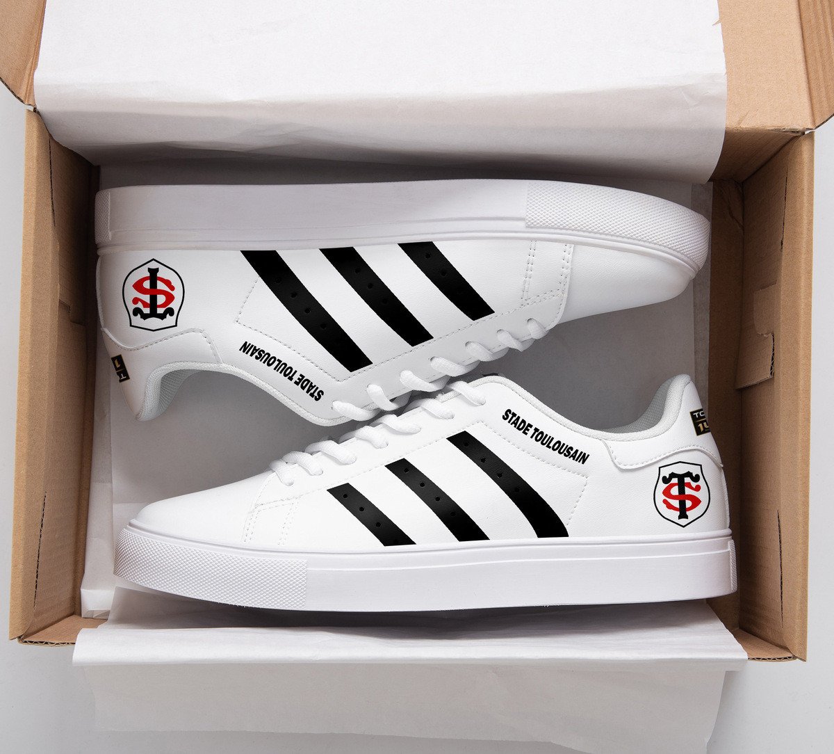 Ideafootwear Stade Toulousain Skate Stan Shoes Sneakes For Men And Women 1