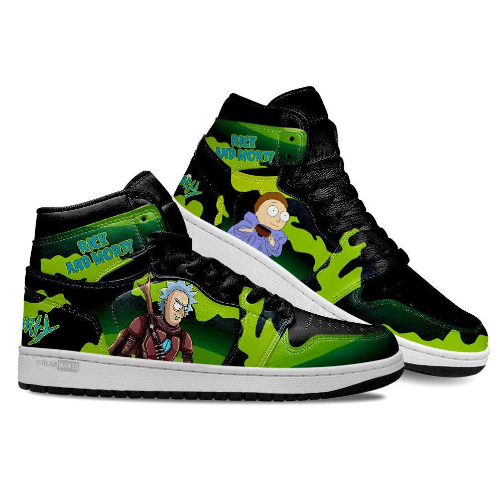 Ideafootwear Star Wars AJ1 High Sneakers Shoes For Men And Women 16