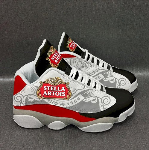 Ideafootwear Stella Artois AJ13 Sneakers Shoes For Men And Women 1