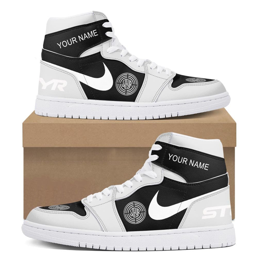 Ideafootwear Steyr AJ1 High Sneakers Shoes For Men And Women 1