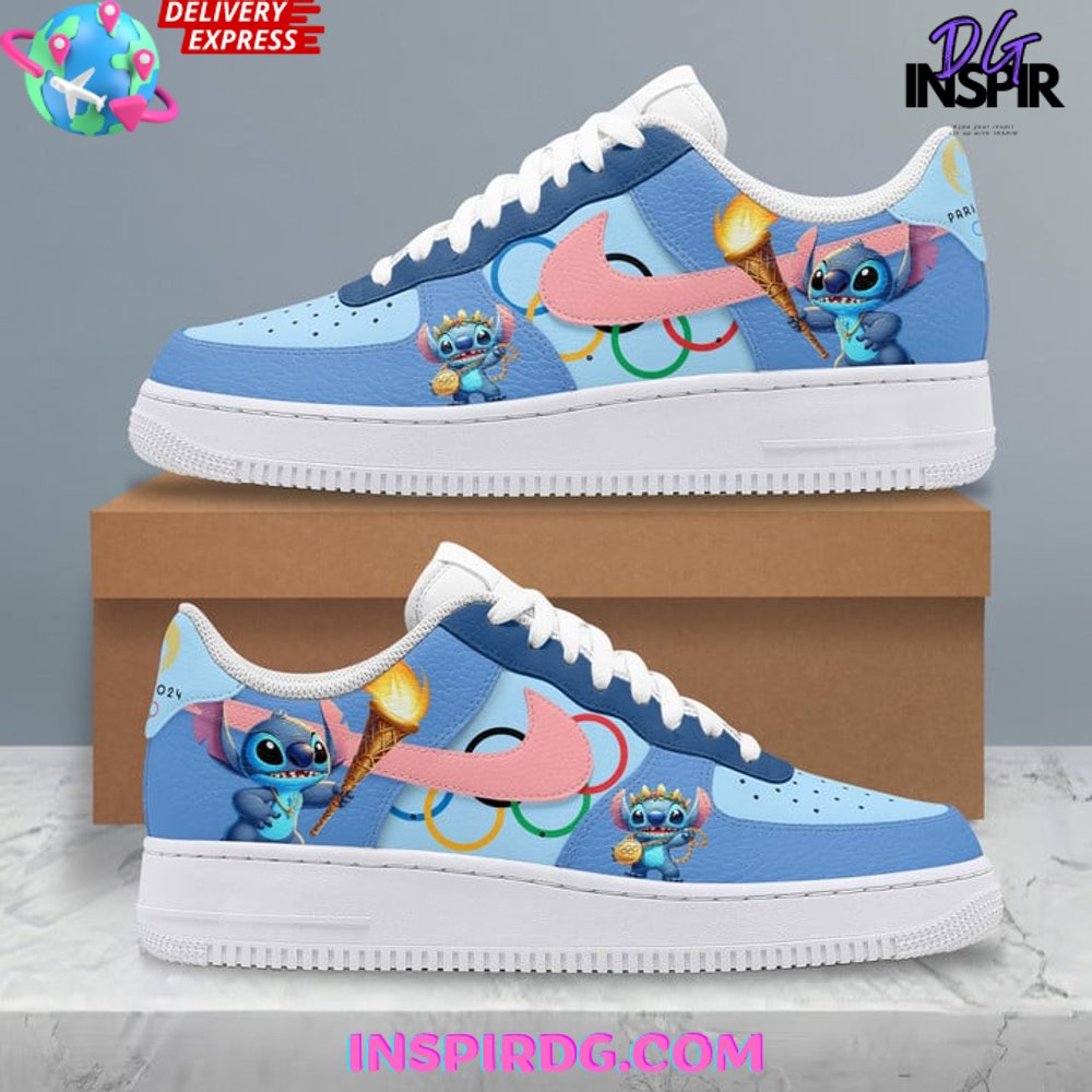 Ideafootwear Stich x Olympic Paris Air Low-Top Sneakers Shoes For Men And Women 1