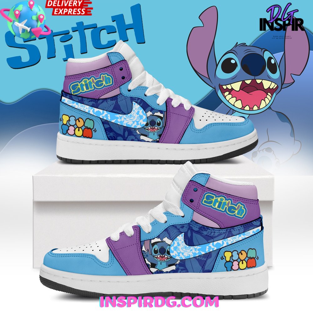 Ideafootwear Stitch AJ1 High Sneakers Shoes For Men And Women 4