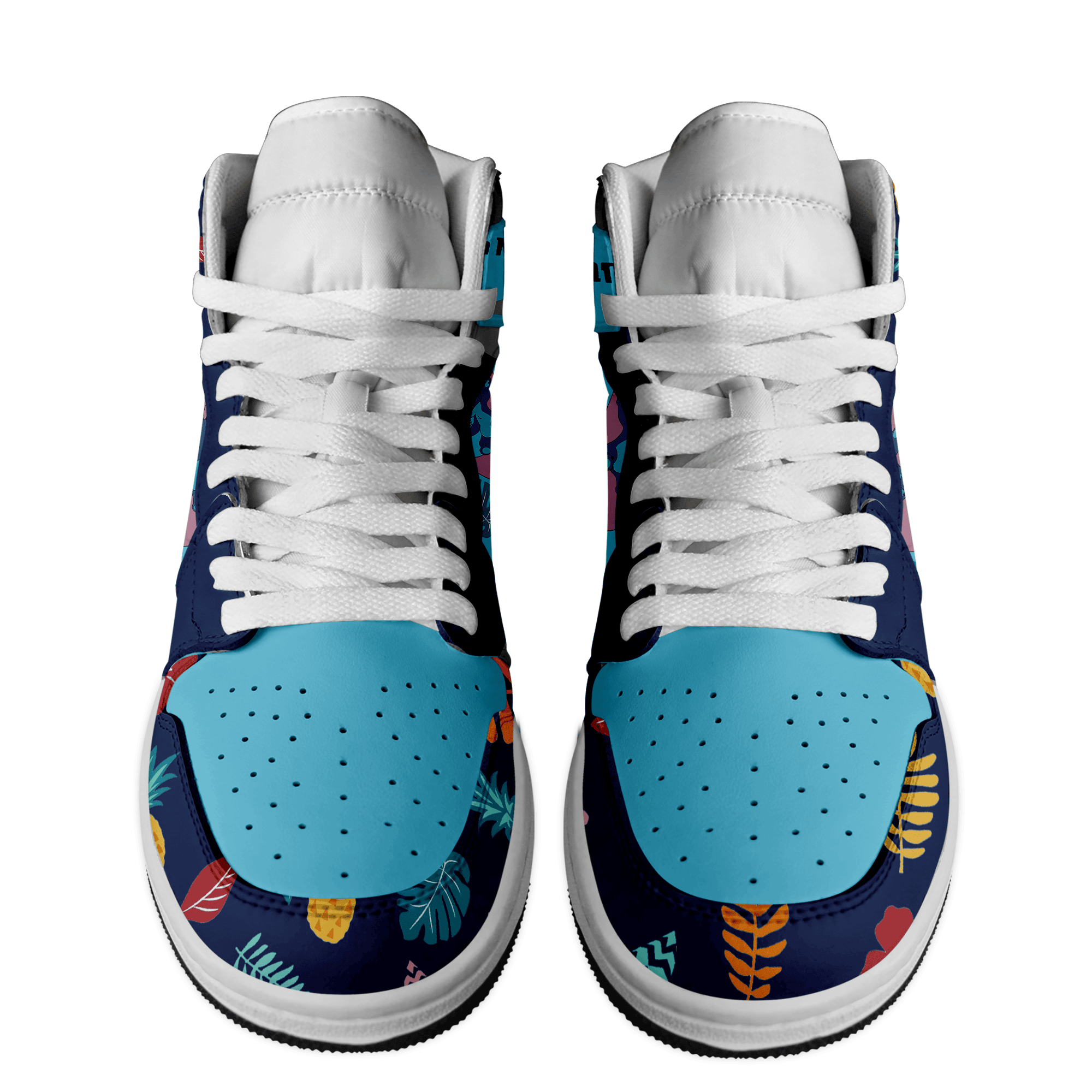 Ideafootwear Stitch AJ1 High Sneakers Shoes For Men And Women 11