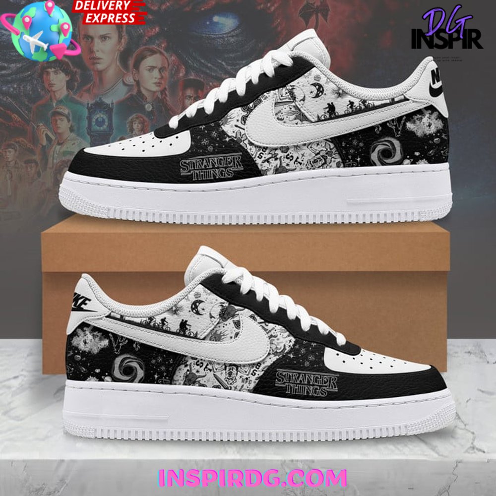 Ideafootwear Stranger Things Air Low-Top Sneakers Shoes For Men And Women 3