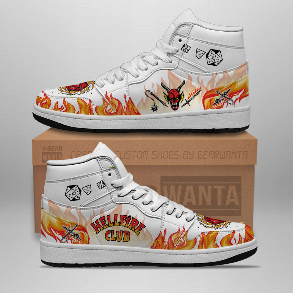 Ideafootwear Stranger Things AJ1 High Sneakers Shoes For Men And Women 3