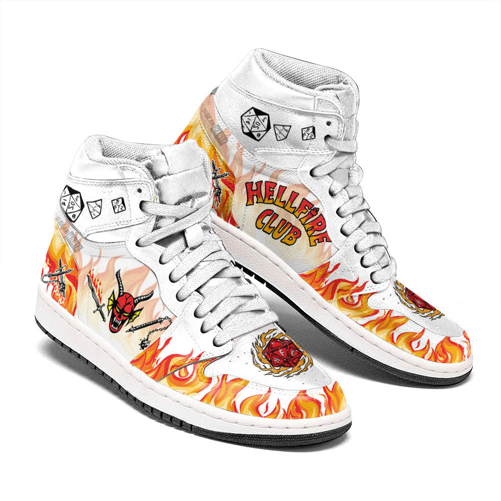 Ideafootwear Stranger Things AJ1 High Sneakers Shoes For Men And Women 3