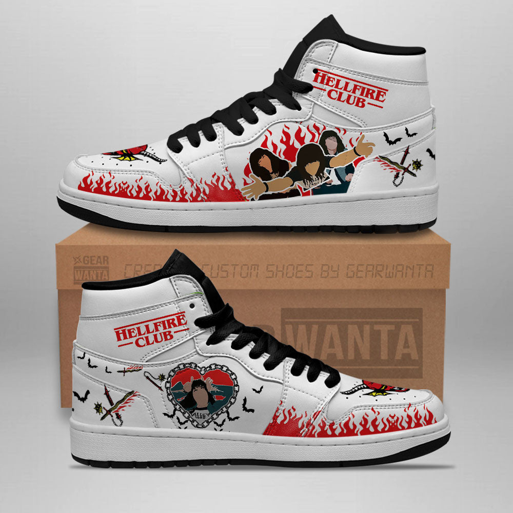 Ideafootwear Stranger Things AJ1 High Sneakers Shoes For Men And Women 6