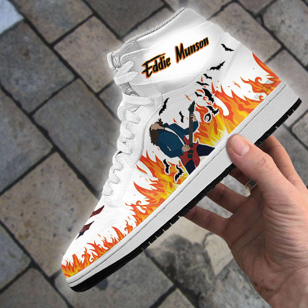 Ideafootwear Stranger Things AJ1 High Sneakers Shoes For Men And Women 4