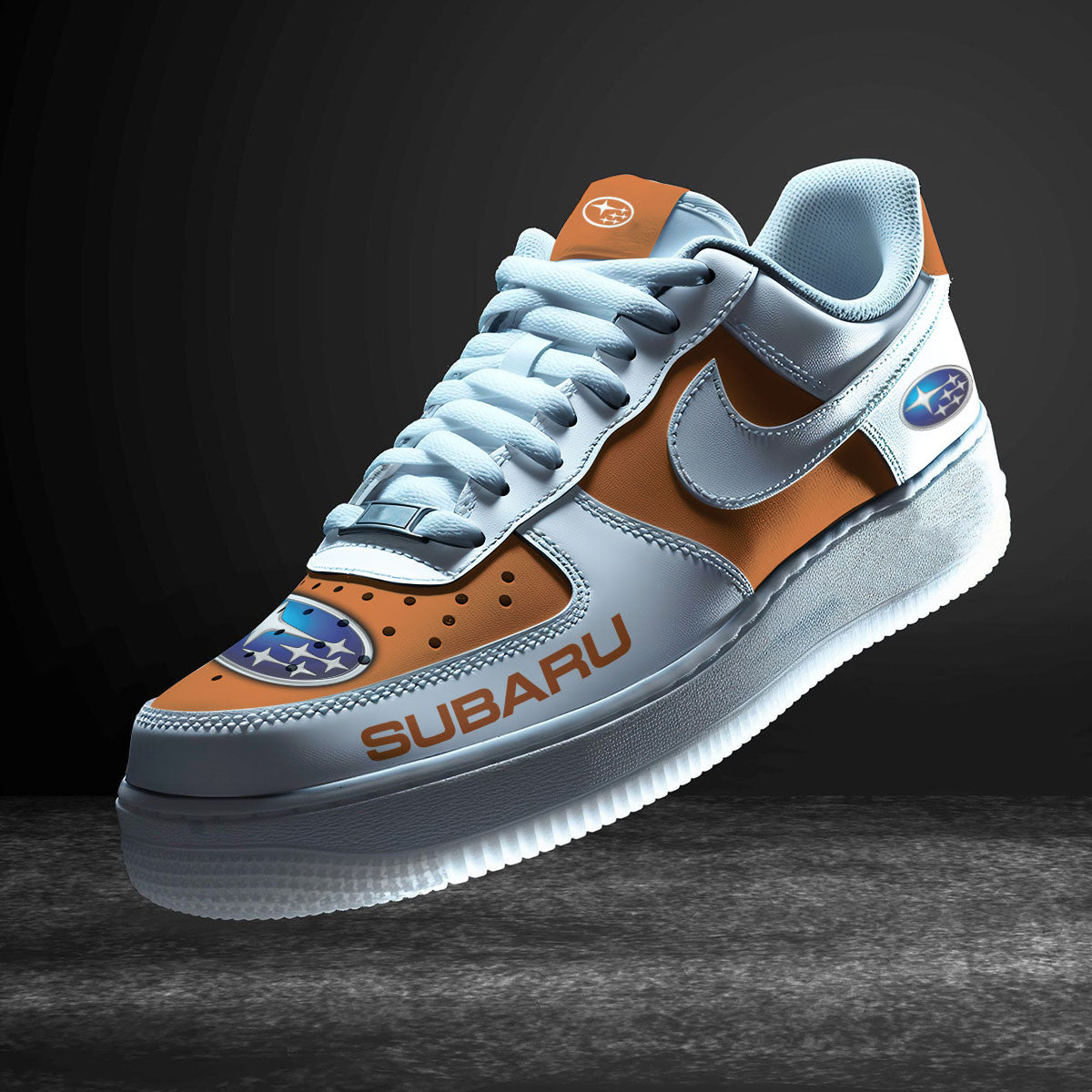 Ideafootwear Subaru Air Low-Top Sneakers Shoes For Men And Women 3