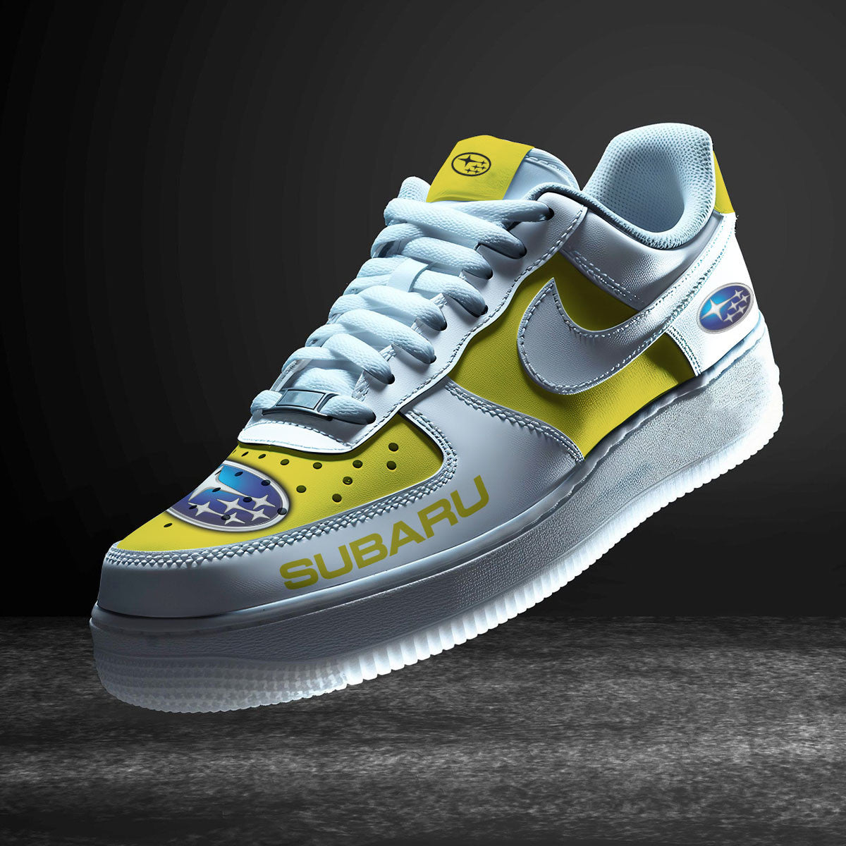 Ideafootwear Subaru Air Low-Top Sneakers Shoes For Men And Women 1