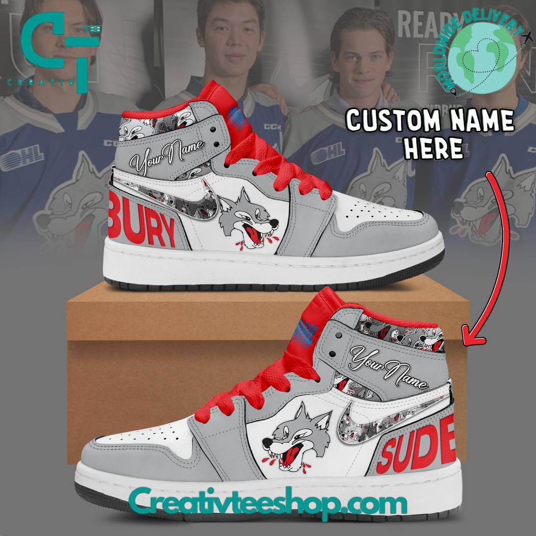 Ideafootwear Sudbury Wolves AJ1 High Sneakers Shoes For Men And Women 1