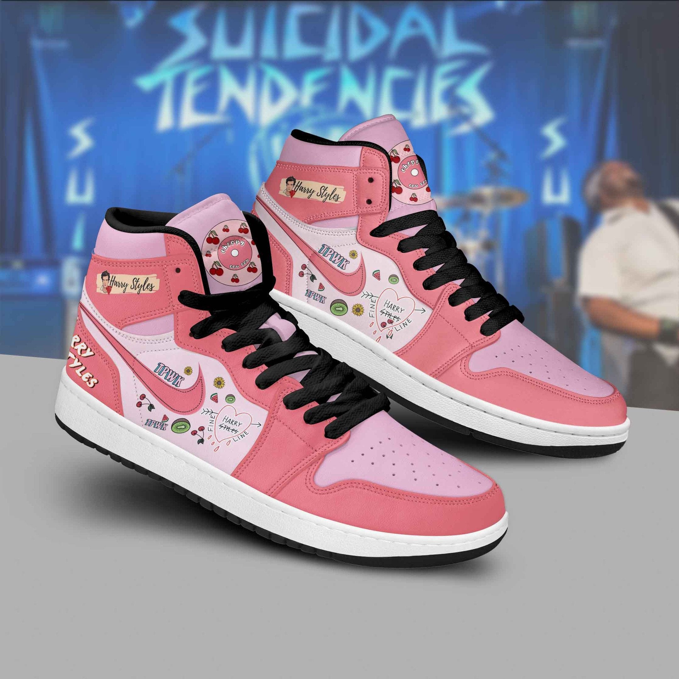 Ideafootwear Suicidal Tendencies AJ1 High Sneakers Shoes For Men And Women 2
