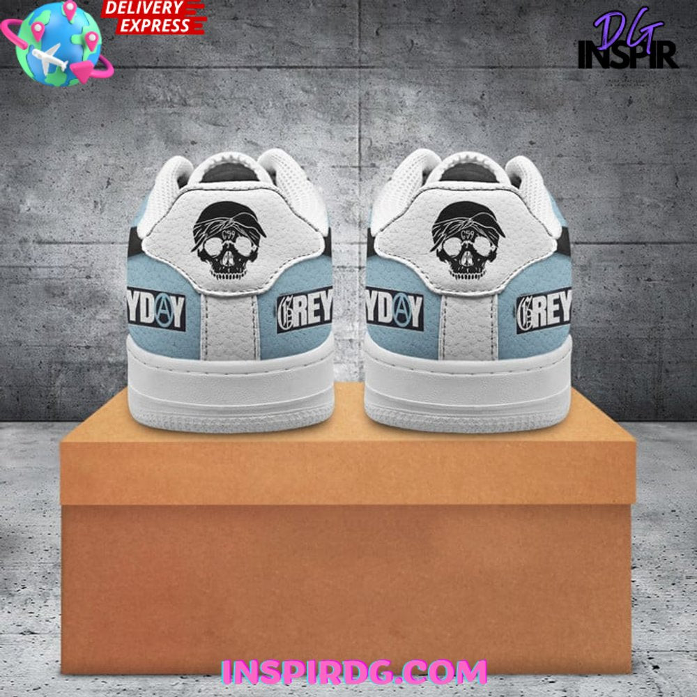 Ideafootwear Suicideboy Grey Day Air Low-Top Sneakers Shoes For Men And Women 1