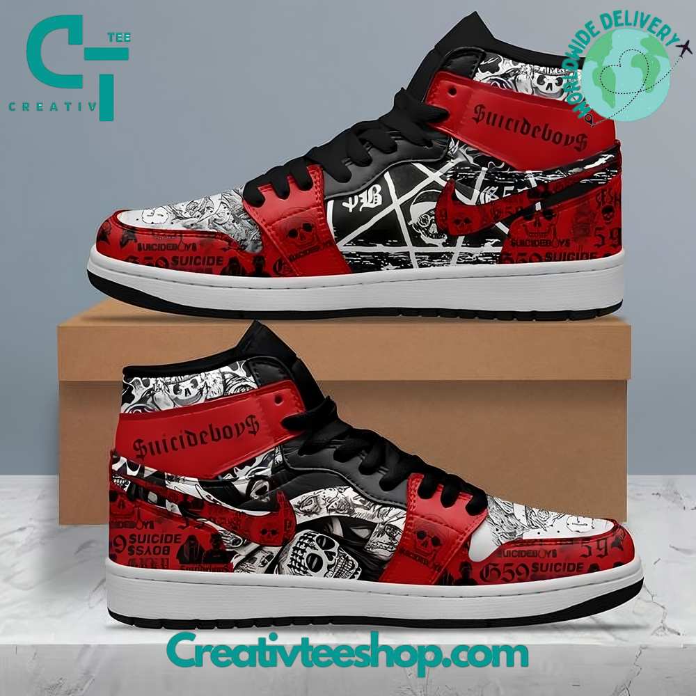 Ideafootwear Suicideboys G59 Record AJ1 High Sneakers Shoes For Men And Women 1