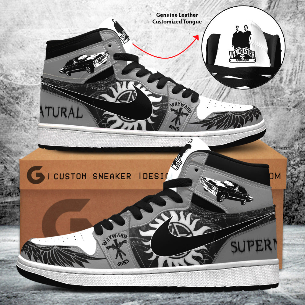 Ideafootwear Supernatural AJ1 High Sneakers Shoes For Men And Women 4