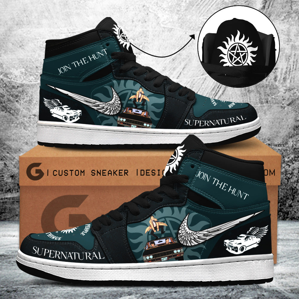 Ideafootwear Supernatural AJ1 High Sneakers Shoes For Men And Women 8