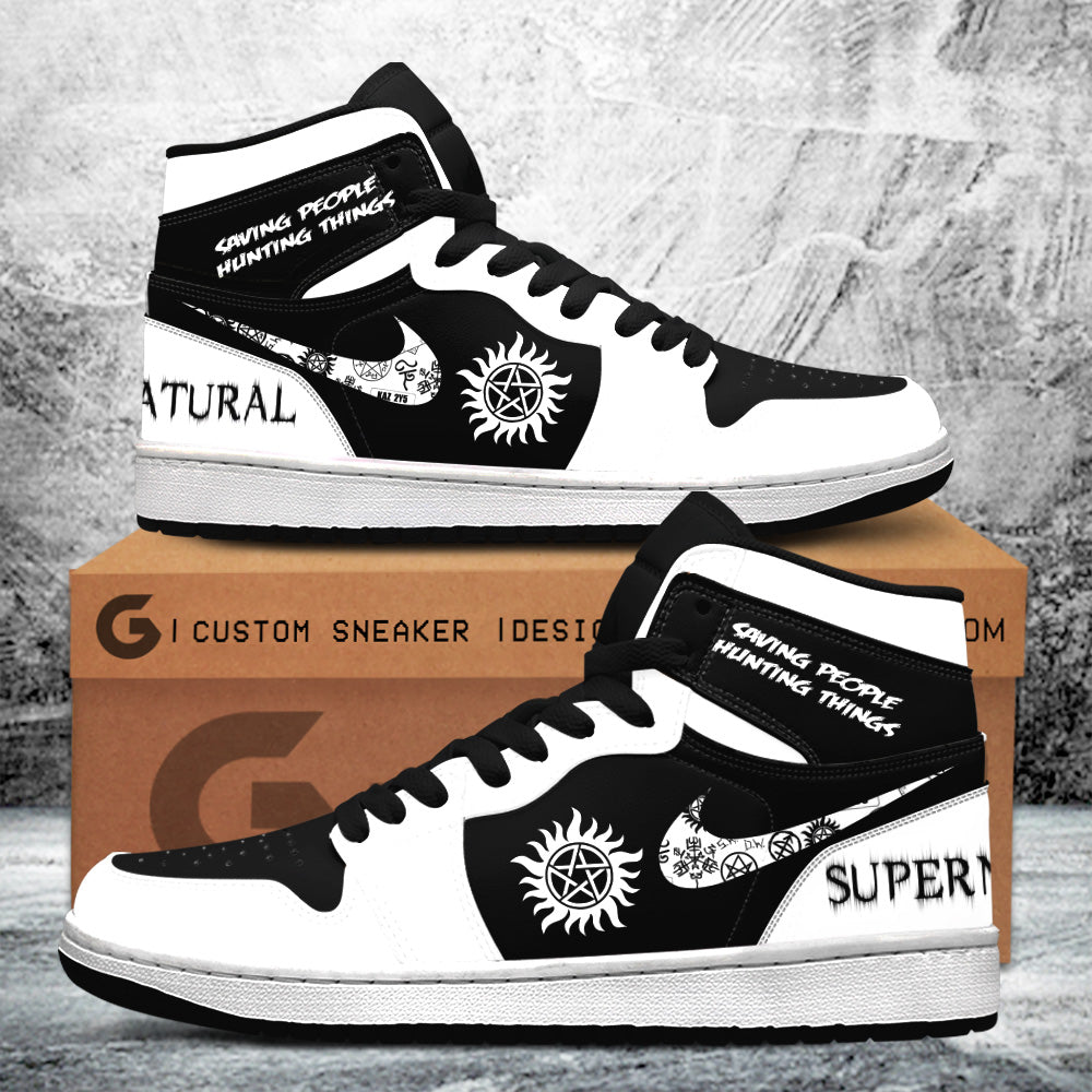 Ideafootwear Supernatural AJ1 High Sneakers Shoes For Men And Women 9