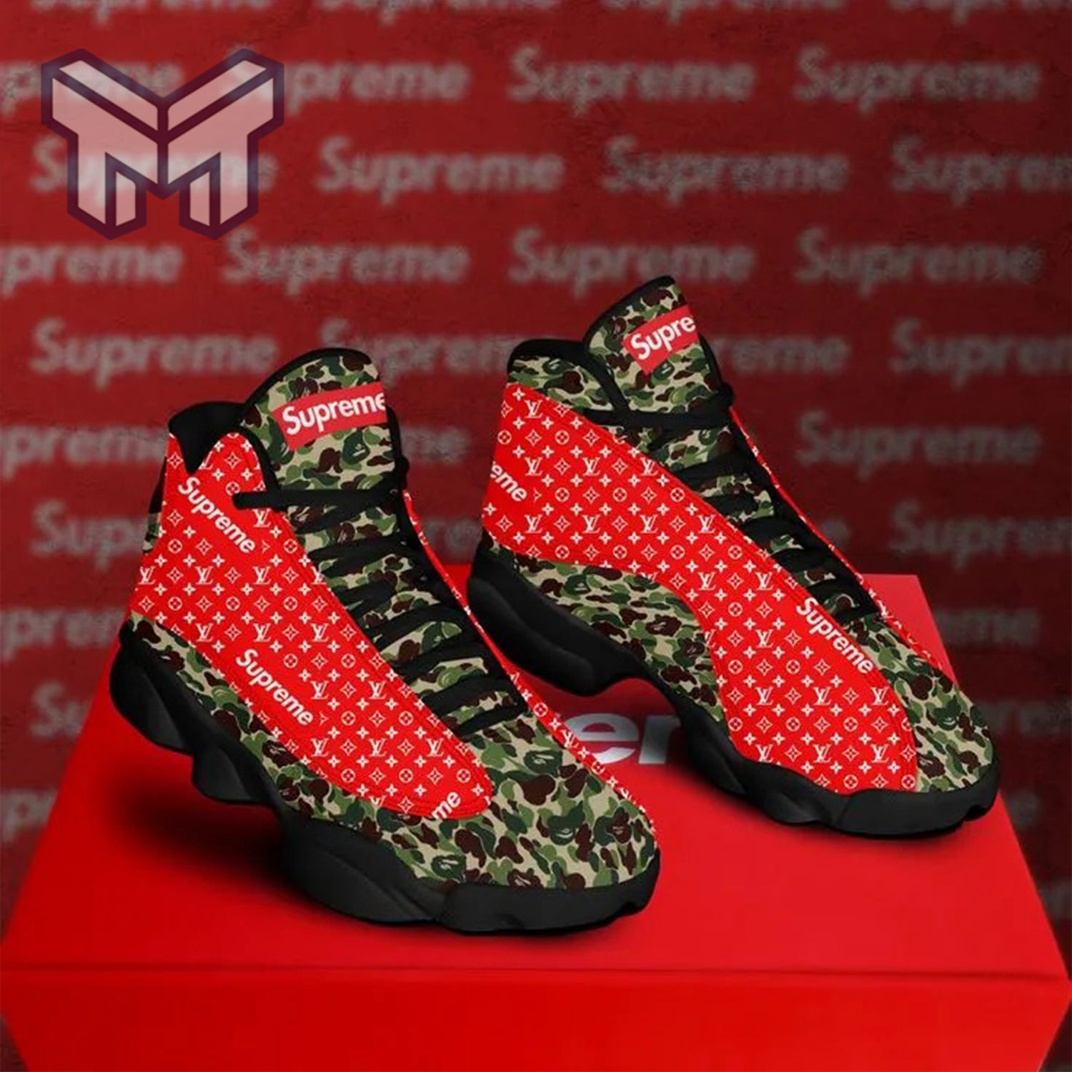 Ideafootwear Supreme AJ13 Sneakers Shoes For Men And Women 1