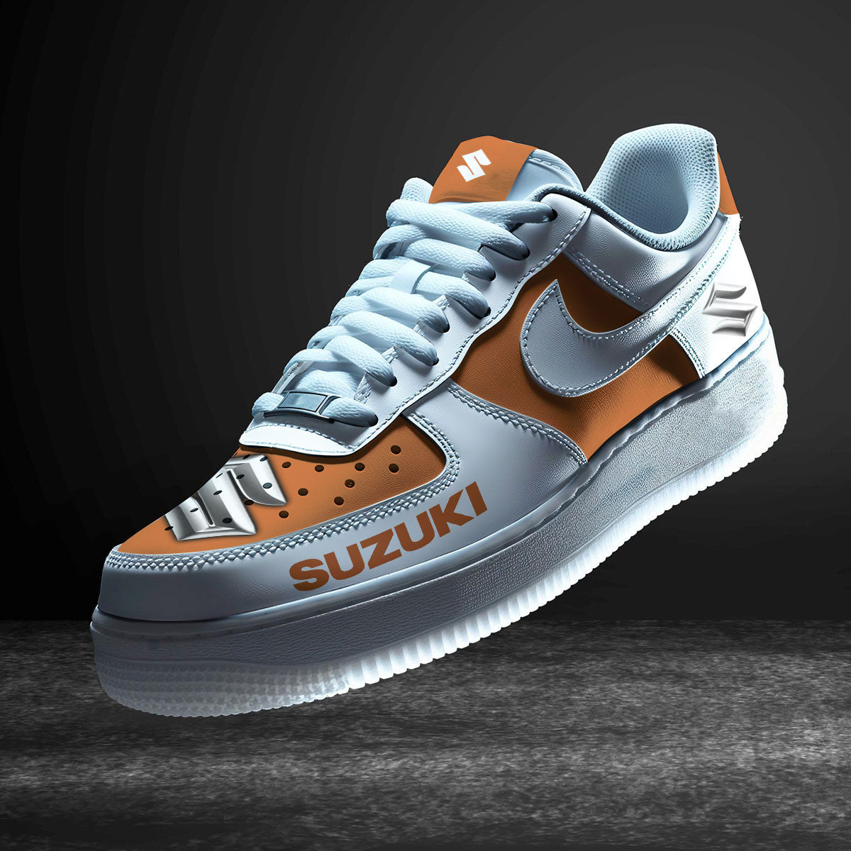 Ideafootwear Suzuki Air Low-Top Sneakers Shoes For Men And Women 3