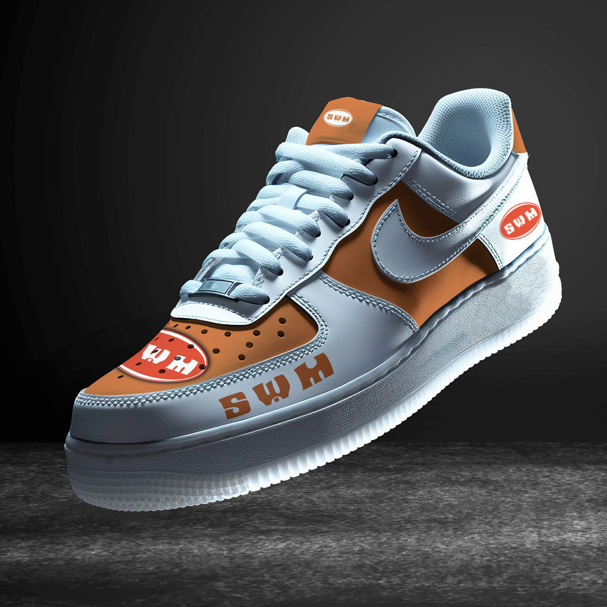 Ideafootwear SWM Air Low-Top Sneakers Shoes For Men And Women 3