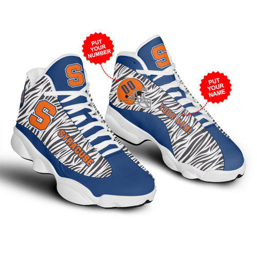 Ideafootwear Syracuse Orange AJ13 Sneakers Shoes For Men And Women 1
