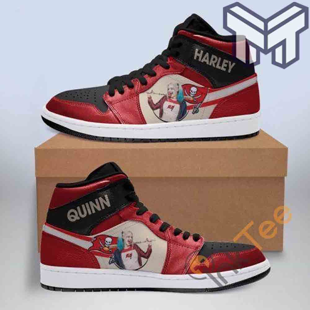 Ideafootwear Tampa Bay Buccaneers AJ1 High Sneakers Shoes For Men And Women 11