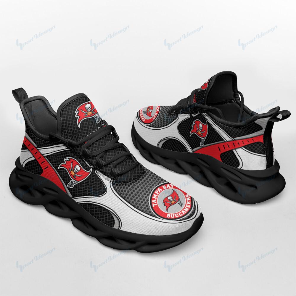 Ideafootwear Tampa Bay Buccaneers Max Soul Shoes Sneakers For Men And Women 38