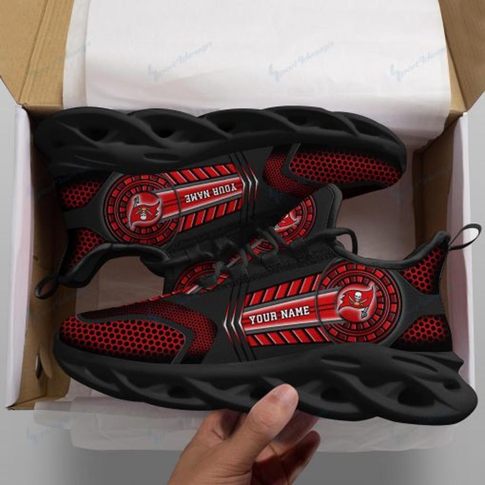 Ideafootwear Tampa Bay Buccaneers Max Soul Shoes Sneakers For Men And Women 44