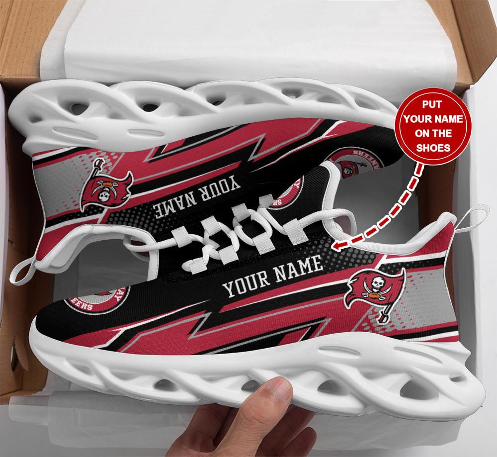 Ideafootwear Tampa Bay Buccaneers Max Soul Shoes Sneakers For Men And Women 31
