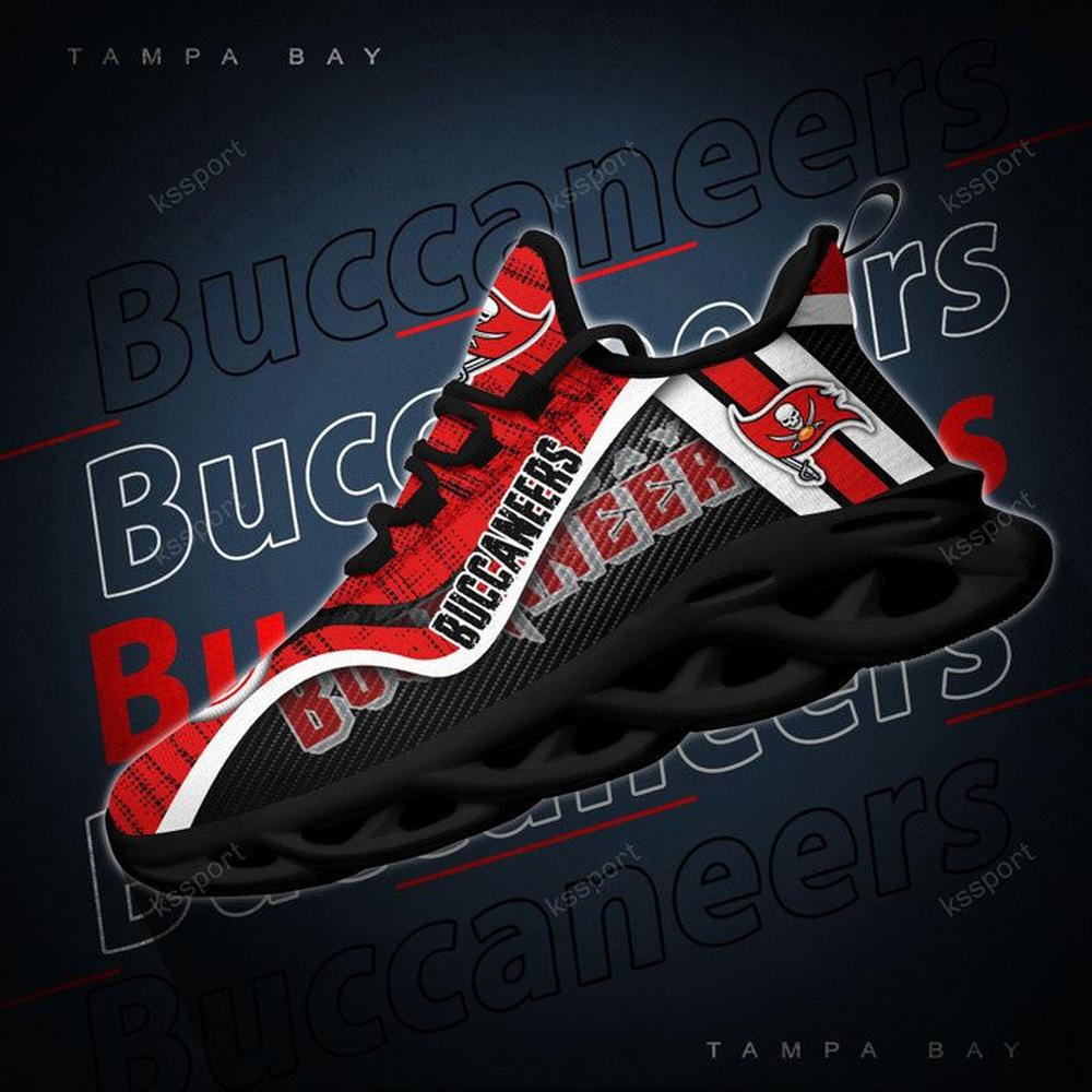 Ideafootwear Tampa Bay Buccaneers Max Soul Shoes Sneakers For Men And Women 16
