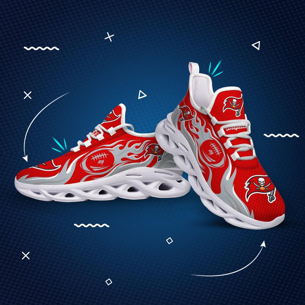Ideafootwear Tampa Bay Buccaneers Max Soul Shoes Sneakers For Men And Women 56