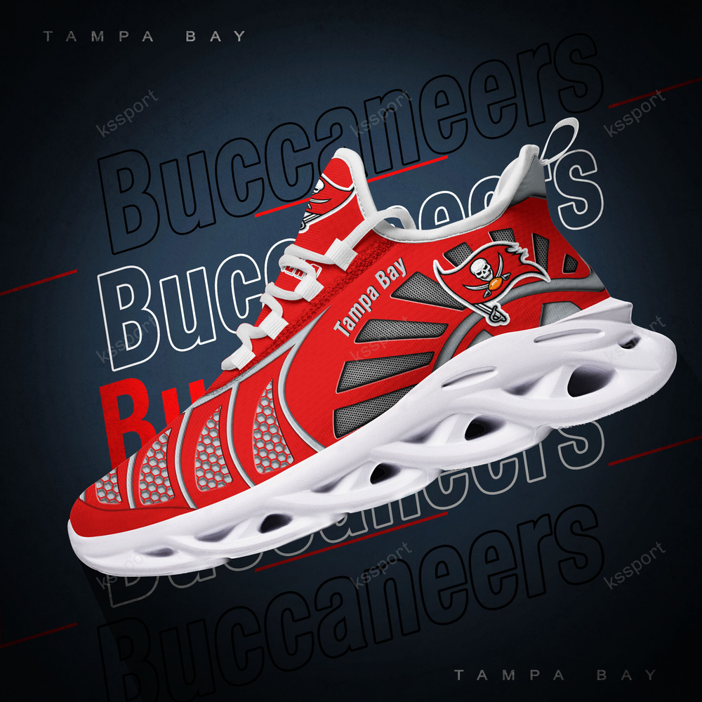 Ideafootwear Tampa Bay Buccaneers Max Soul Shoes Sneakers For Men And Women 58