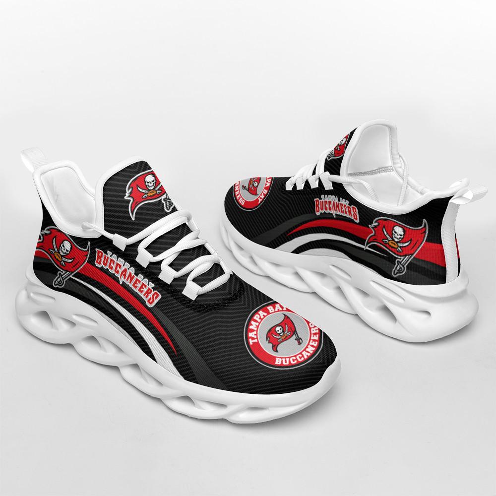 Ideafootwear Tampa Bay Buccaneers Max Soul Shoes Sneakers For Men And Women 17
