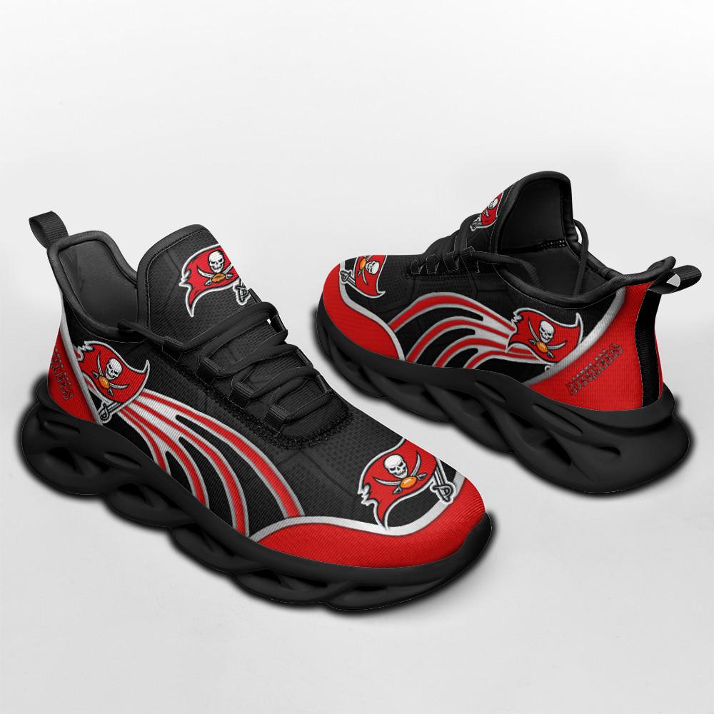 Ideafootwear Tampa Bay Buccaneers Max Soul Shoes Sneakers For Men And Women 5