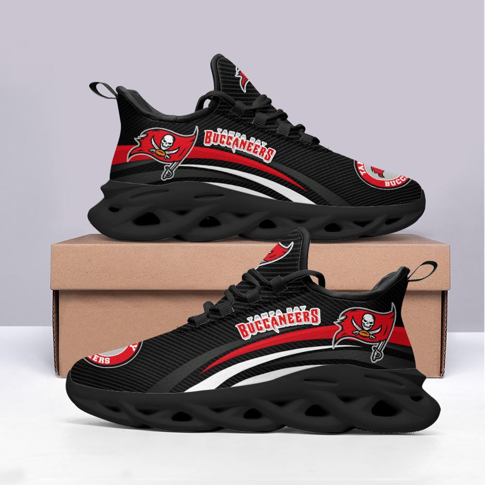 Ideafootwear Tampa Bay Buccaneers Max Soul Shoes Sneakers For Men And Women 17