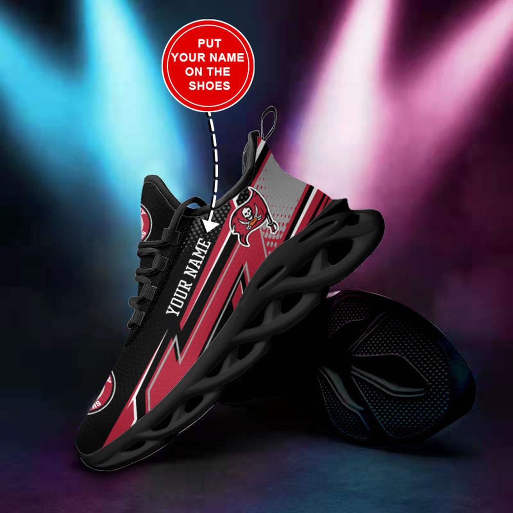 Ideafootwear Tampa Bay Buccaneers Max Soul Shoes Sneakers For Men And Women 31