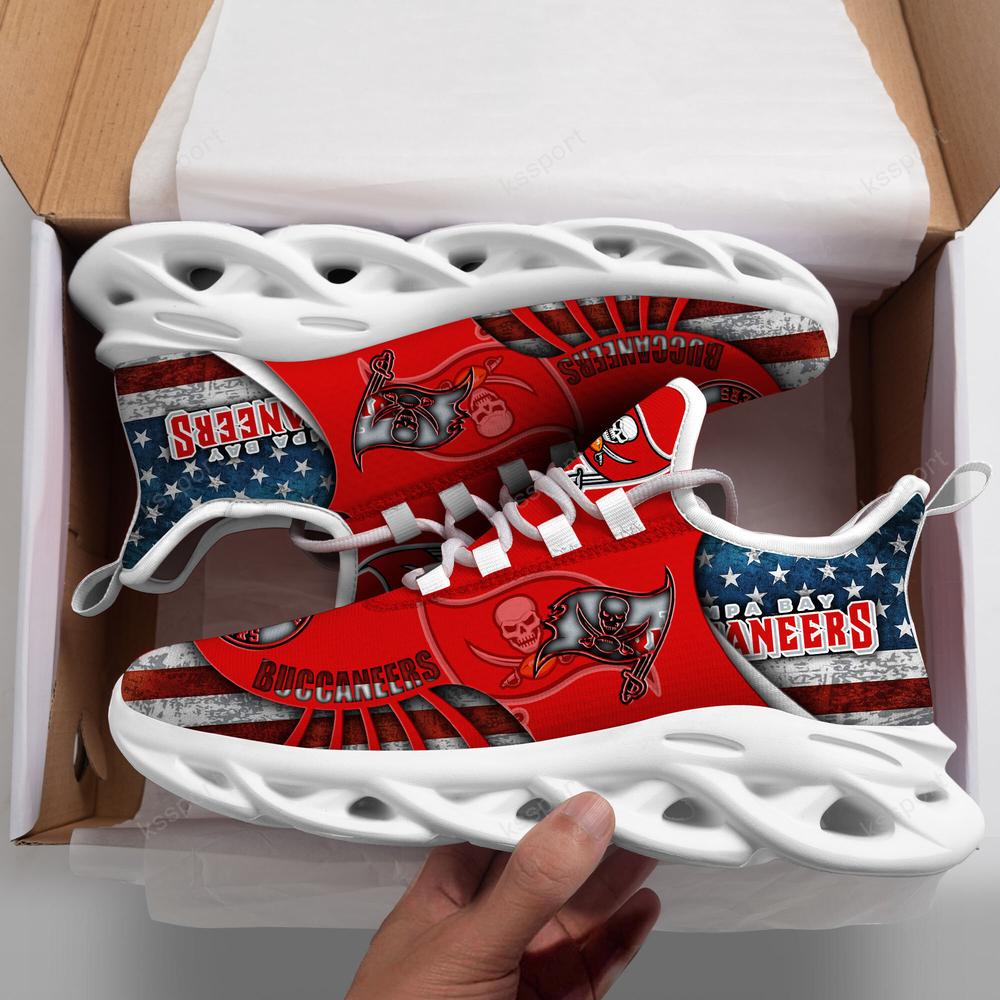 Ideafootwear Tampa Bay Buccaneers Max Soul Shoes Sneakers For Men And Women 11