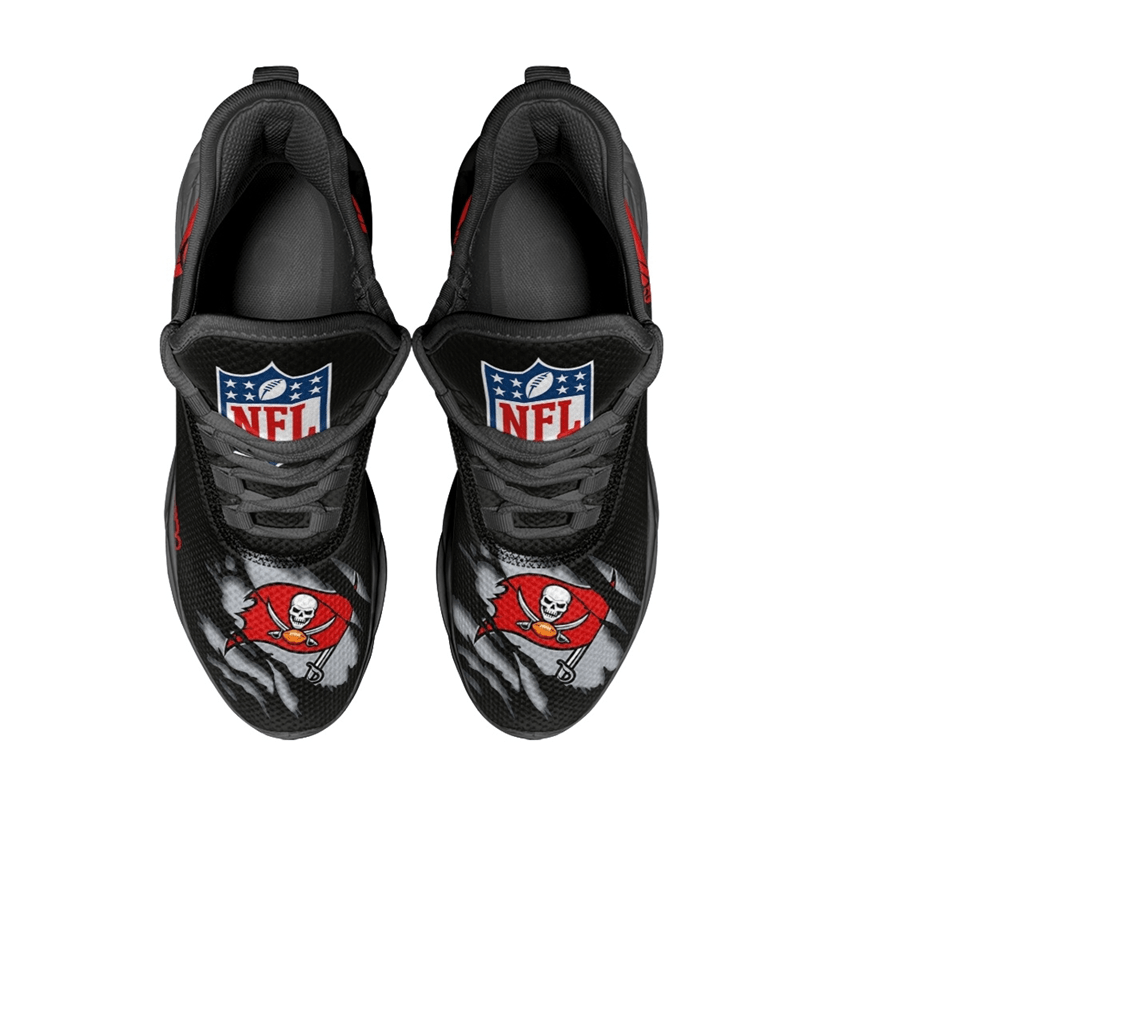 Ideafootwear Tampa Bay Buccaneers Max Soul Shoes Sneakers For Men And Women 23