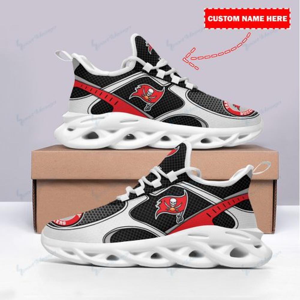 Ideafootwear Tampa Bay Buccaneers Max Soul Shoes Sneakers For Men And Women 38