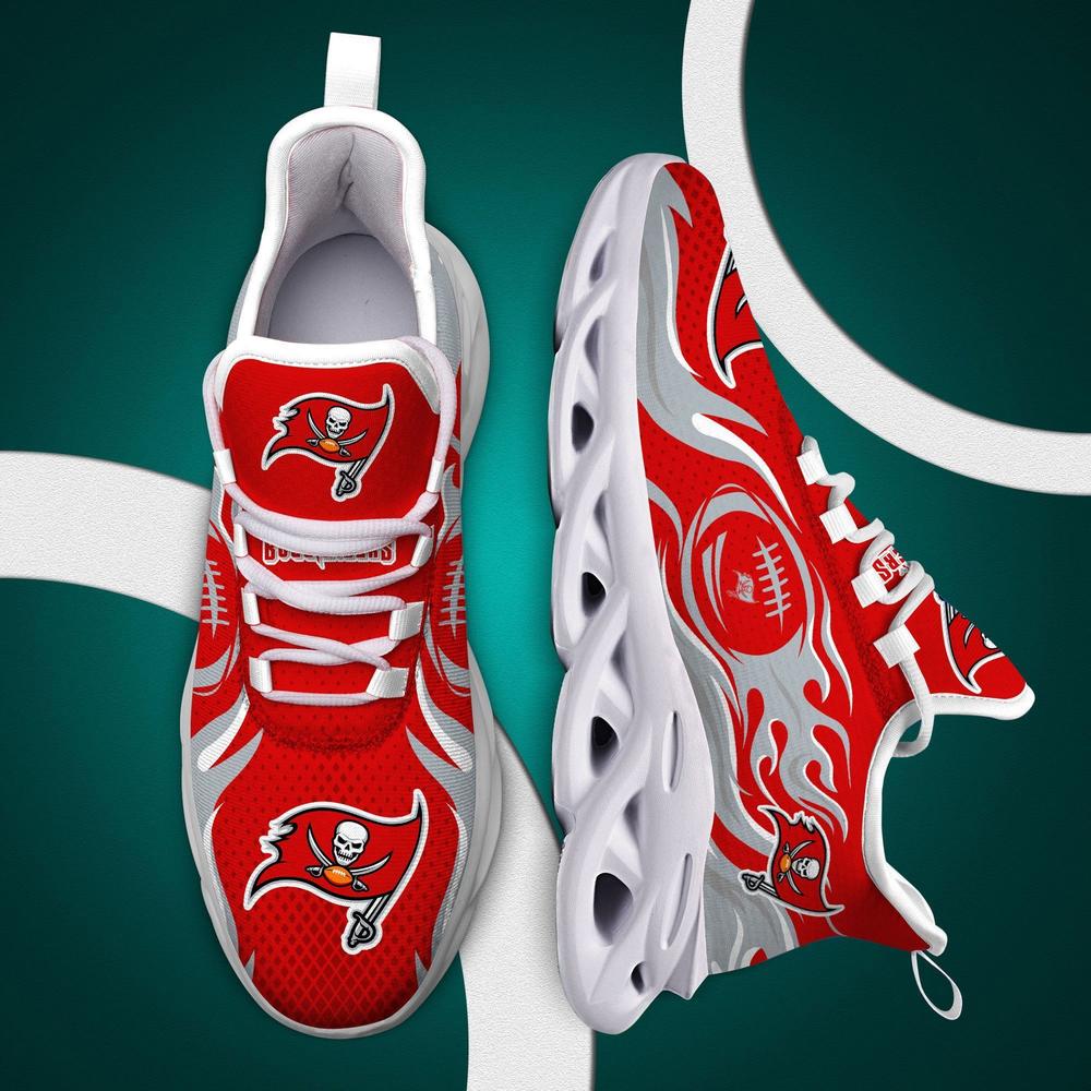Ideafootwear Tampa Bay Buccaneers Max Soul Shoes Sneakers For Men And Women 56